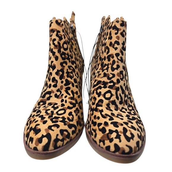 Maurices Animal Print Ankle Booties - Picture 3 of 15